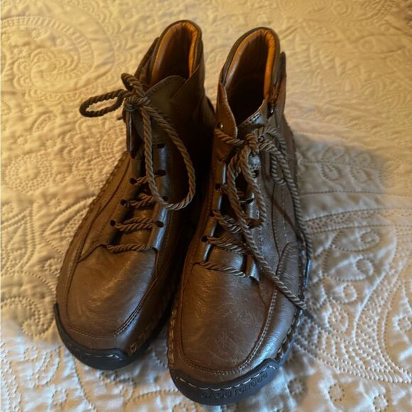Clohoo size 39/8 brown ankle high boots - Picture 11 of 11